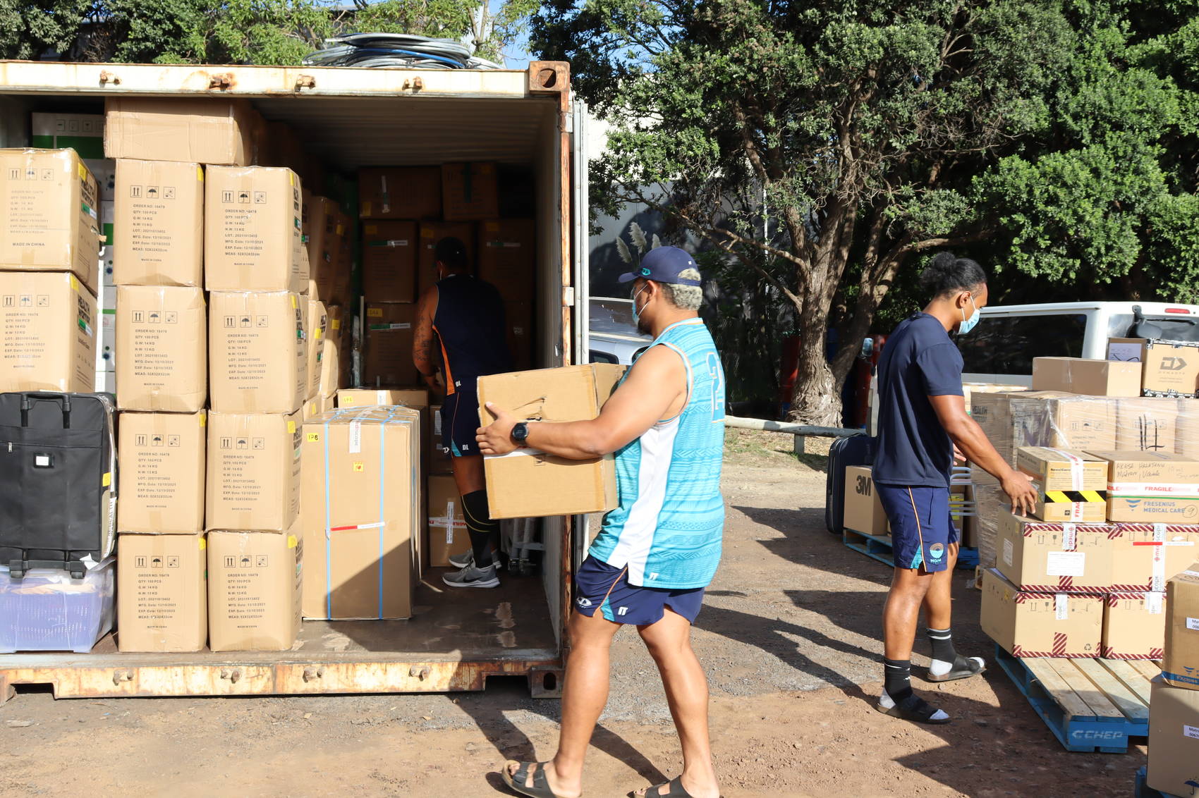 Critical medicines and medical support provided to Tonga through 'Ofa ...