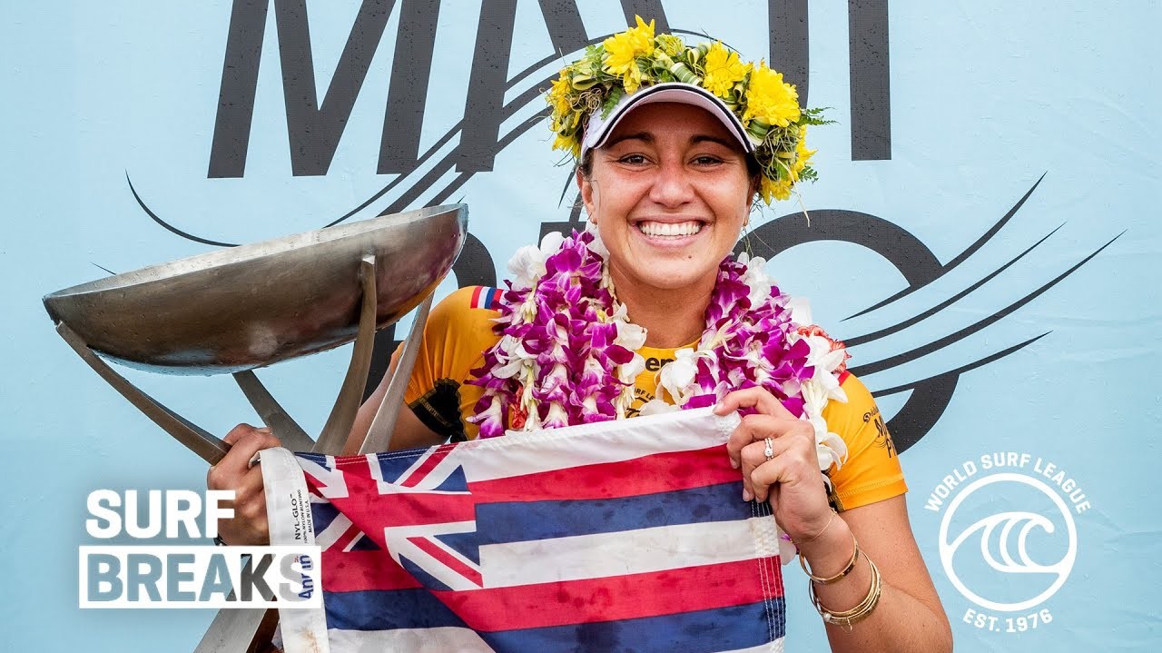 CARISSA MOORE - Native Hawaiian takes GOLD at Surfings ...