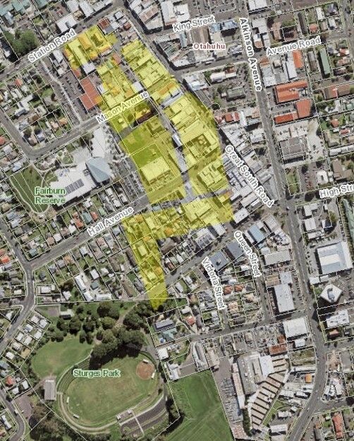 A map with areas to be affected by filming regarding road and footpath closures. This is just a guess as the Map is updated live for communication within the film crew.