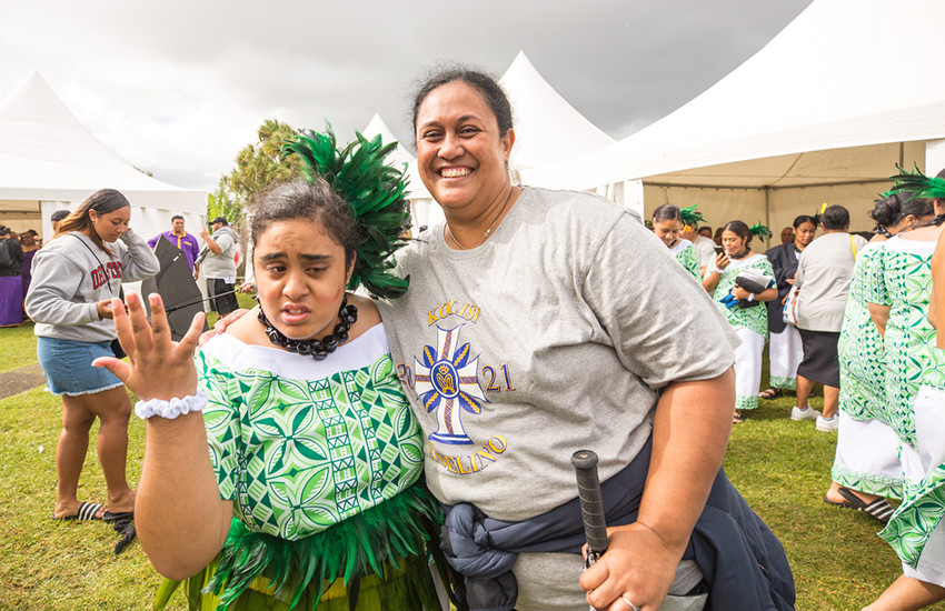 Clarah and her mother