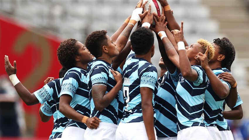 Fiji Women's Rugby Sevens team at the Tokyo 2020 Olympics