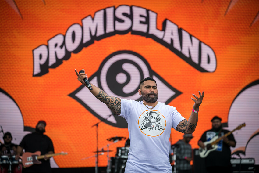 Charlie Pome'e Performing at Promiseland 2022 PC: Penina Momoiseā