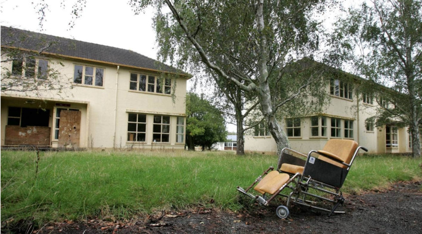 The now demolished Lake Alice Psychiatric hospital, where there was a child and adolescent unit in 2009. Photo Credit: Stuff