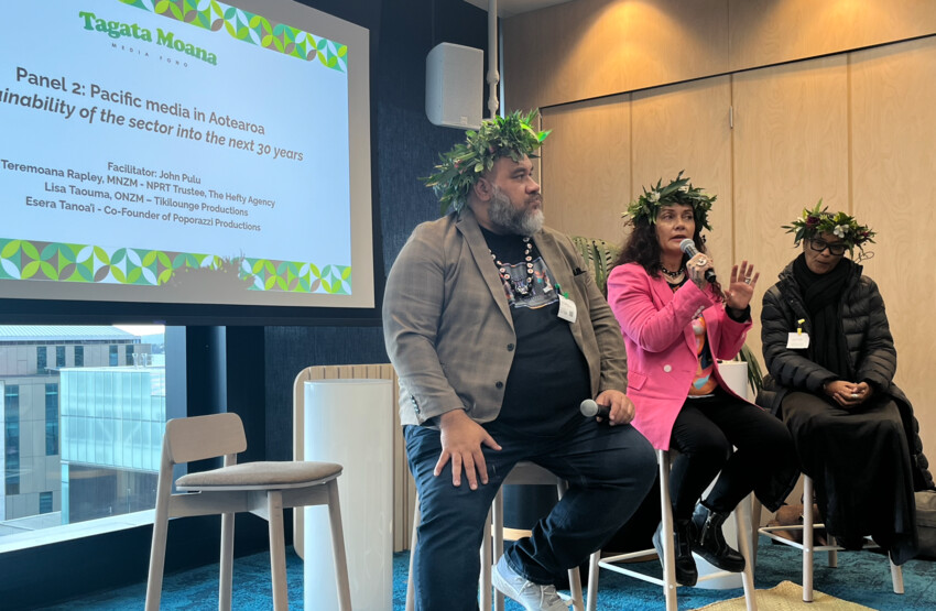 L-R Esera Tanoai, Lisa Taouma & Teremoana Rapley