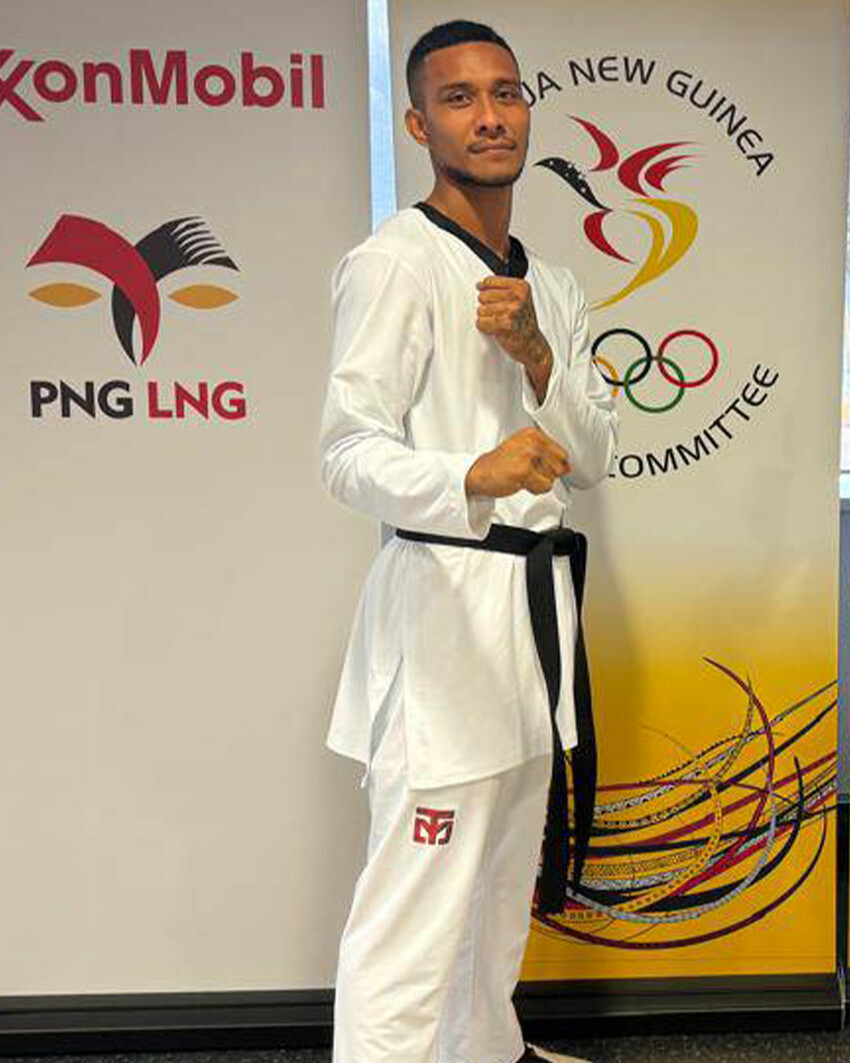 Papua New Guinea Athlete Kevin Kassman