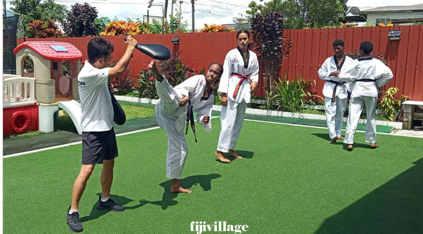 Photo of taekwondo girl: 19 year old para-taekwondin Irene Mar will be representing Fiji at the Paris 2024 Paralympics. Pc: https://www.fijivillage.com