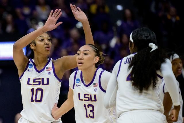 Last-Tear Poa Helps LSU Womens Basketball To First Ever NCAA Womens ...