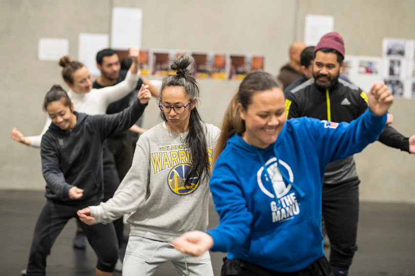 The Outsiders rehearsal (PC: Raymond Sagapolutele)