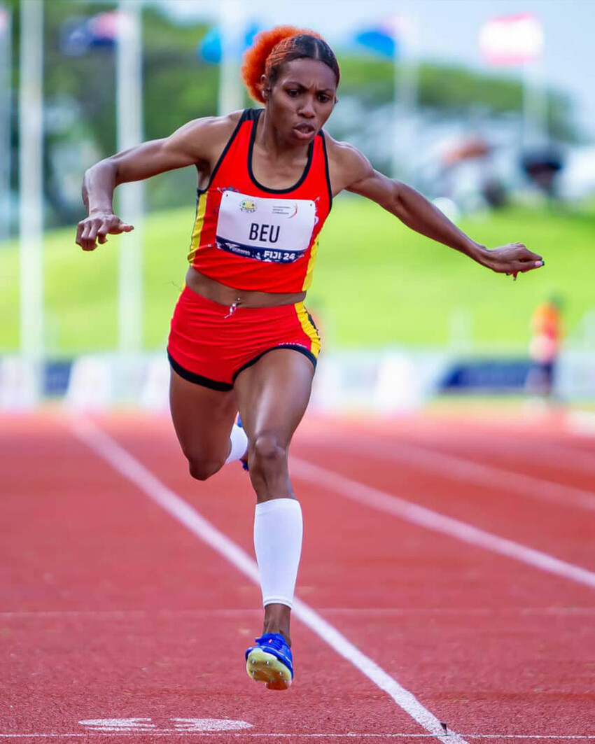 Papua New Guinea Athlete Leonie Beu