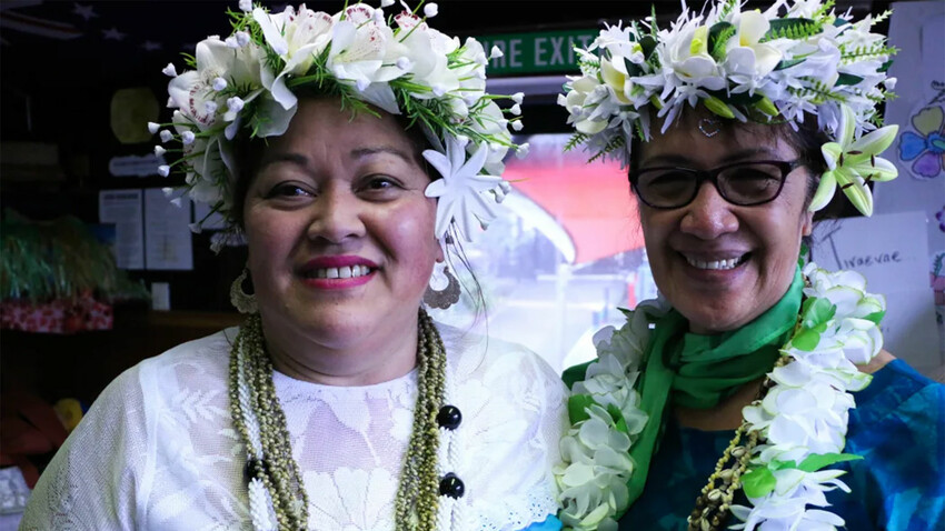 Bridget Piu Kauraka MNZM [left]