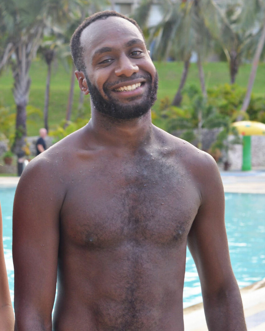 Vanuatu Athlete Johnathan Silas