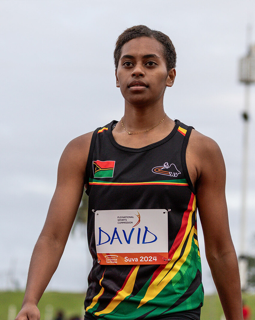 Vanuatu Athlete Chloe David