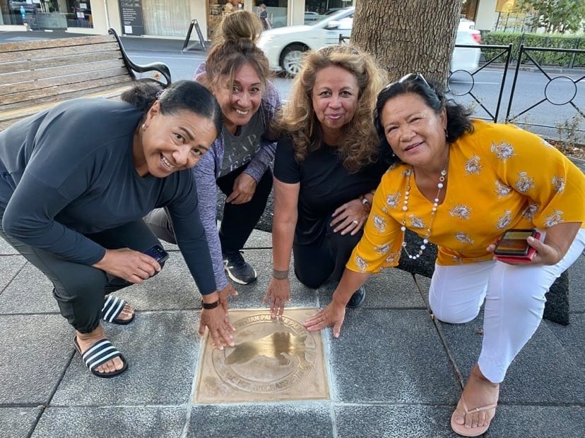 Panther Sisters; Dr. Melani Anae, Etta Gillon, Lusi Atiga and Elizabeth Meanata