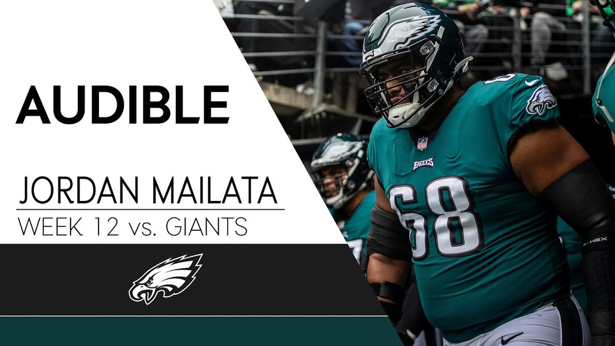 Philadelphia Eagles offensive lineman Jordan Mailata's best mic'd