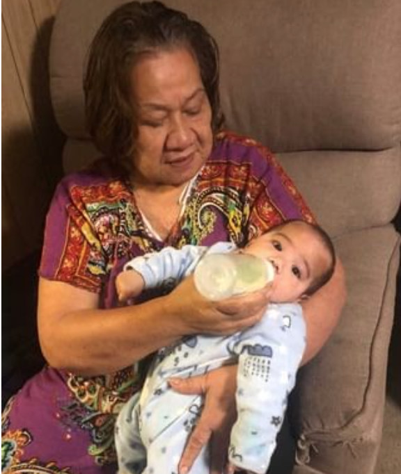 LJ and his Nana Taulagi